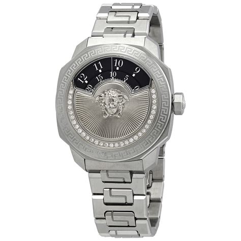 versace men's diamond watch|versace automatic watch men.